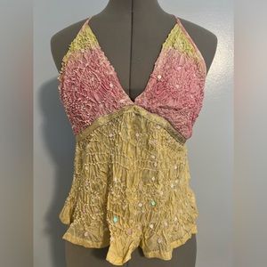 Cute Cropped Halter Top